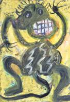 Jean-Michel Basquiat Postcard Painting, Estate Letter - Sold for $25,600 on 11-04-2023 (Lot 802).jpg